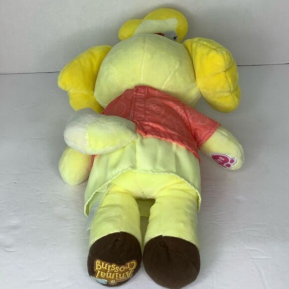 Animal Crossing New Horizons Build A Bear Isabelle in Summer Outfit Yellow 21” - Picture 5 of 12